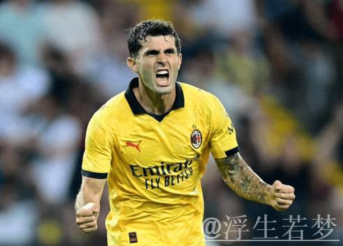 AC米兰3-2绝杀登顶,普利西奇梅开二度拉比奥特献惊天远射 AC米兰3-2绝杀登顶,普利西奇梅开二度拉比奥特献惊天远射